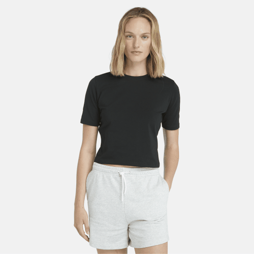 T-shirt Corta da Donna in colore nero, Donna, colore nero, Taglia: M - Timberland - Modalova