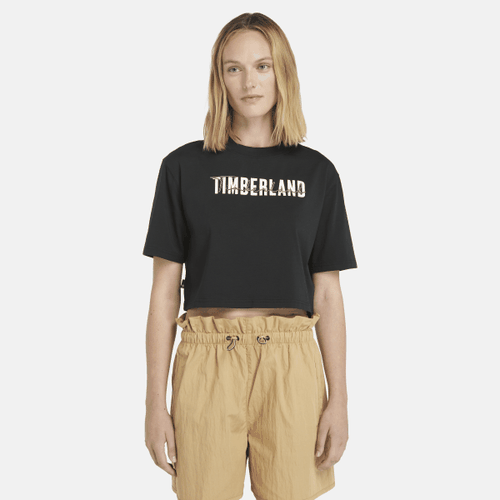 Kurzes T-Shirt für Damen in , Frau, , Größe: M - Timberland - Modalova