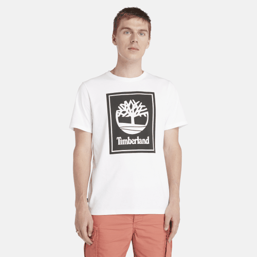 T-shirt Block Logo da Uomo in , Uomo, , Taglia: XL - Timberland - Modalova