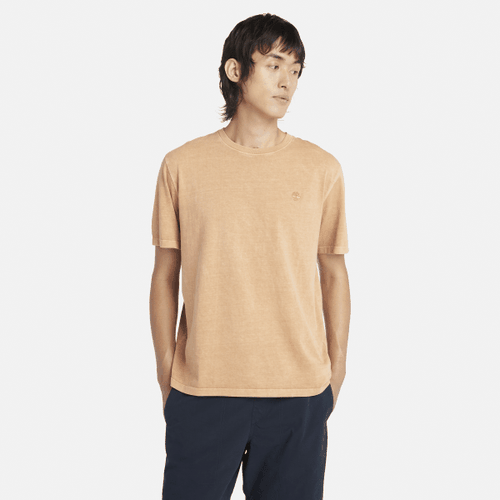 Stückgefärbtes T-Shirt für Herren in Dunkelgelb, Mann, , Größe: XL - Timberland - Modalova