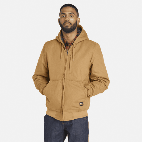 Giacca in Tela con Fodera in Pile PRO Gritman da Uomo in scuro, Uomo, , Taglia: S - Timberland - Modalova