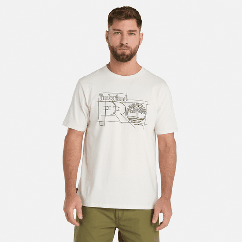 PRO Innovation Blueprint T-Shirt für Herren in , Mann, , Größe: L - Timberland - Modalova