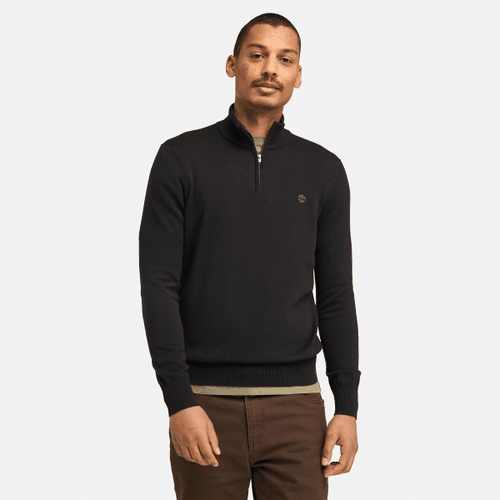 Maglione con Zip a un Quarto Williams River da Uomo in scuro, Uomo, , Taglia: L - Timberland - Modalova