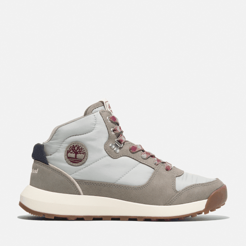 Sneaker Alta Stringata Retro Swift da Donna in grigio chiaro, Donna, grigio, Taglia: 39 - Timberland - Modalova