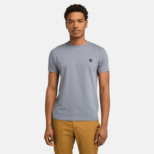 T-shirt (Slim) a Maniche Corte con Logo sul Petto Oyster River da Uomo in , Uomo, , Taglia: L - Timberland - Modalova