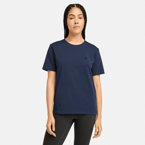 T-shirt a Maniche Corte Dunstan da Donna in blu scuro, Donna, blu, Taglia: L - Timberland - Modalova