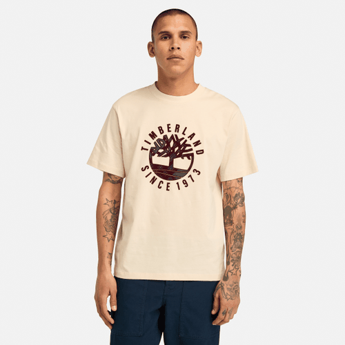 Holiday T-Shirt mit Grafik für Herren in , Mann, , Größe: XXL - Timberland - Modalova