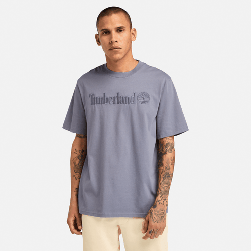 Hampthon Kurzarm-T-Shirt für Herren in Dunkelgrau, Mann, , Größe: 3XL - Timberland - Modalova