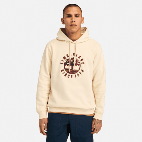 Felpa con Cappuccio e Grafica Holiday da Uomo in , Uomo, , Taglia: 3XL - Timberland - Modalova