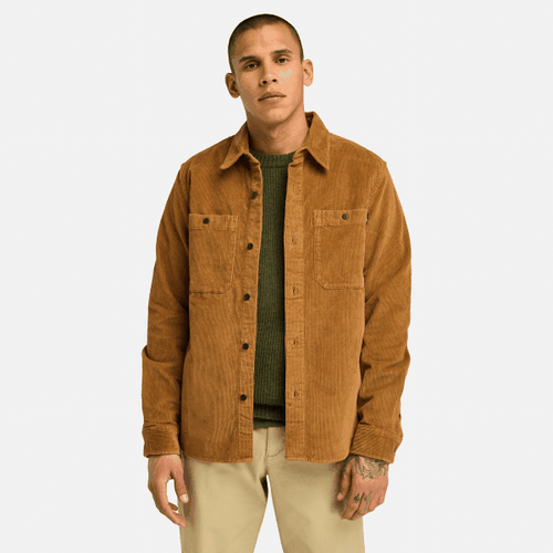 Overshirt in Velluto a Coste da Uomo in scuro, Uomo, , Taglia: 3XL - Timberland - Modalova