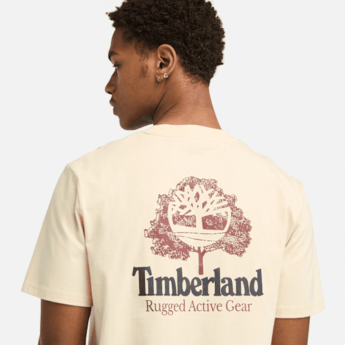 Robustes Active Gear T-Shirt mit Grafik am Rücken für Herren in , Mann, , Größe: XXL - Timberland - Modalova