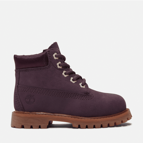 Wasserdichter Premium 6-Inch Boot zum Schnüren für Kleinkinder in Dunkelviolett, , Größe: 22 - Timberland - Modalova