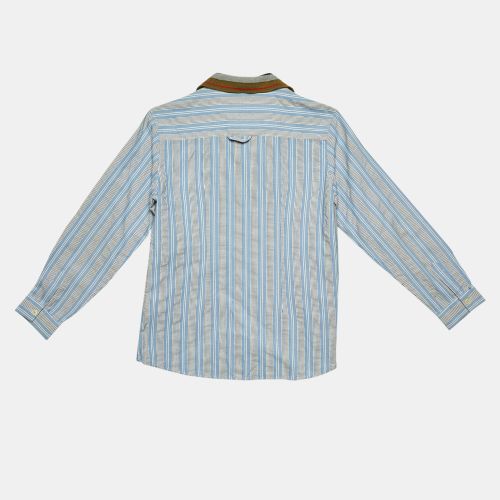 Junior /Blue Cotton Button Front Shirt 10 Yrs - D&G - Modalova