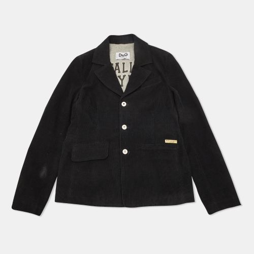 Junior Corduroy Button Front Blazer Size 12 Yrs - D&G - Modalova