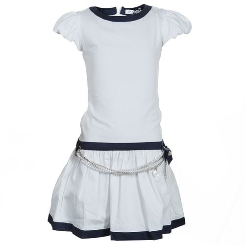 GF Ferre Pearl Belted Short Sleeve Dress 6 Yrs - Gianfranco Ferre - Modalova