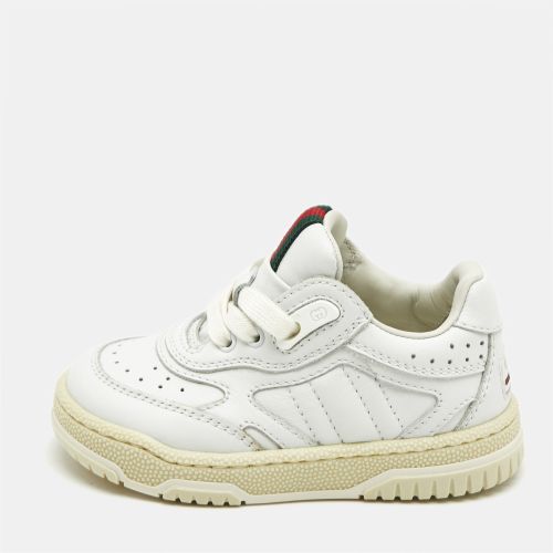 Leather Re-Web Sneakers Size 20 - Gucci - Modalova