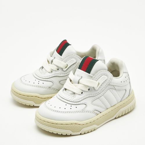Leather Re-Web Sneakers Size 20 - Gucci - Modalova