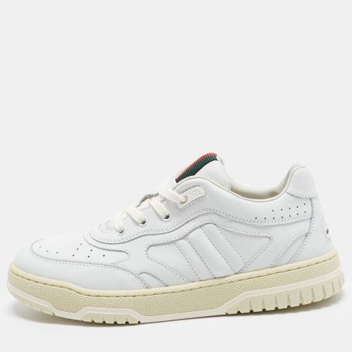Re-Web Size 33 Leather Low Top Sneakers - Gucci - Modalova