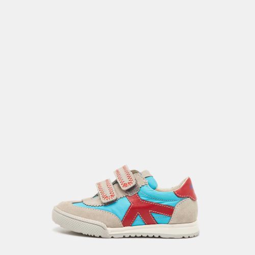 Suede and Leather Low Top Sneakers Size 24 - Moschino - Modalova