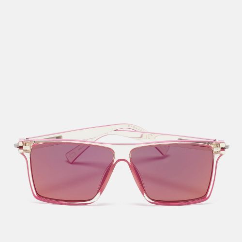 Marc Jacobs Pink Mirrored Marc 222/S Square Sunglasses - Marc Jacobs - Modalova