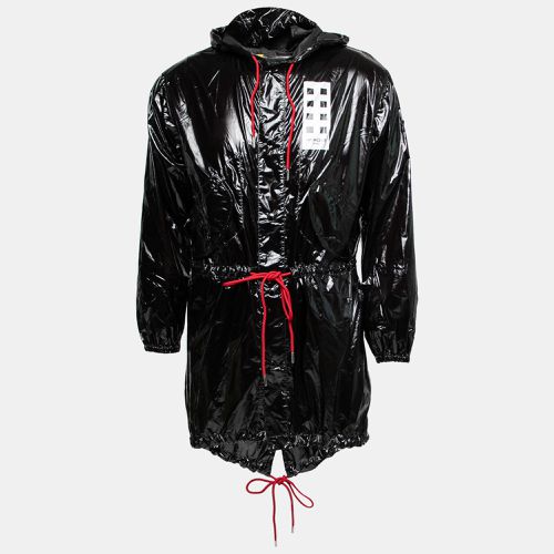 Moncler x Palm Angels Black Synthetic Hooded Parka XS - Moncler - Modalova