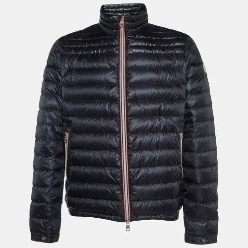 Moncler Black Nylon Daniel Quilted Down Jacket XL - Moncler - Modalova