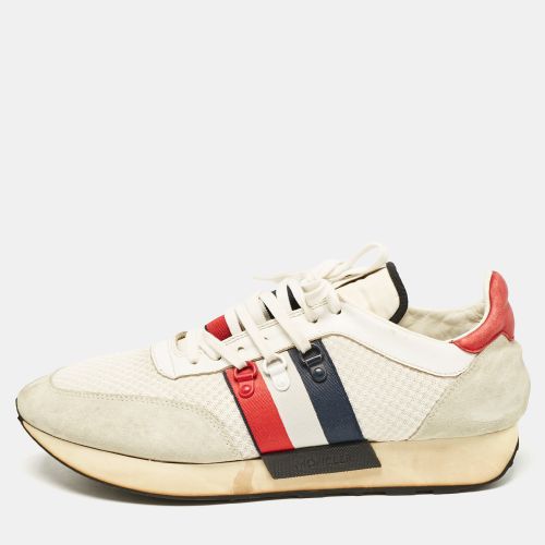 Moncler Multicolor Fabric and Suede Lace Up Sneakers Size 45 - Moncler - Modalova