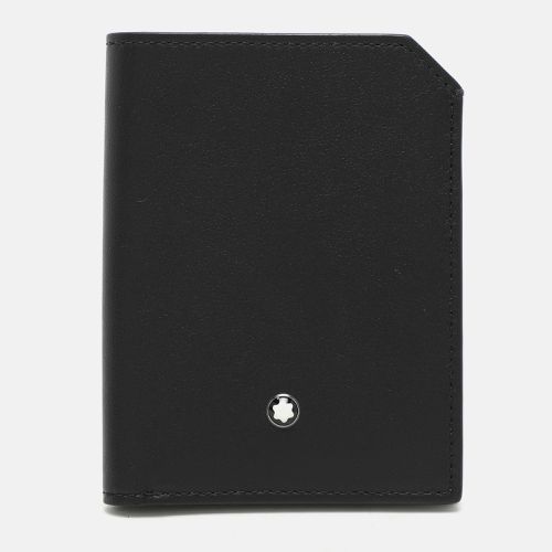 Montblanc Black Leather Meisterstuck Bifold Wallet - Montblanc - Modalova