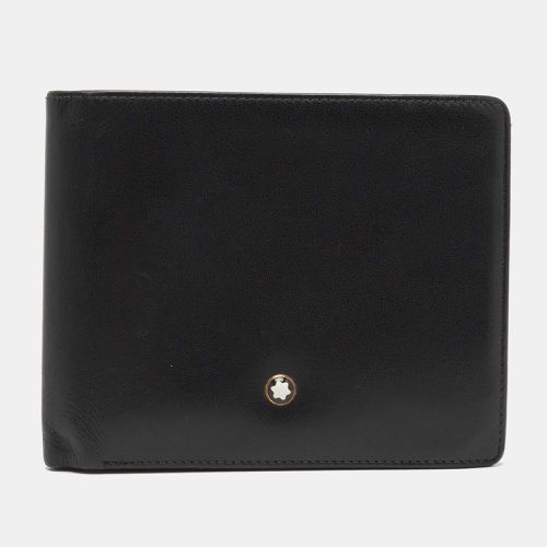 Montblanc Black Leather Miesterstuck Bifold Wallet - Montblanc - Modalova