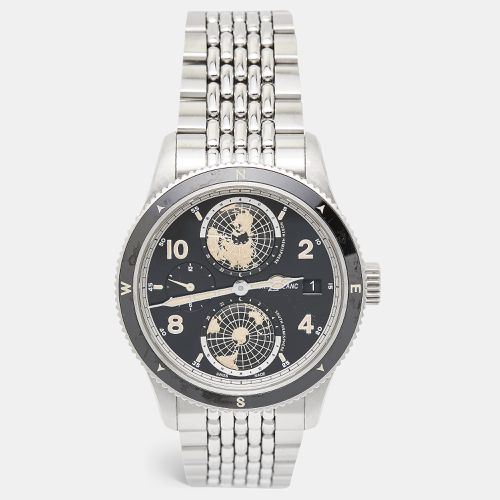 Montblanc Black Stainless Steel Geosphere 125872 Men's Wristwatch 42 mm - Montblanc - Modalova