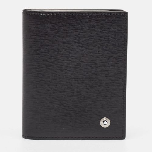 Montblanc Black Leather Sartorial Business Card Holder - Montblanc - Modalova