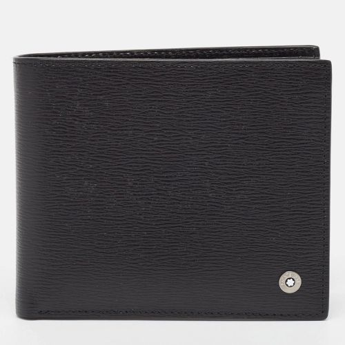 Montblanc Black Leather Westside 8CC Bifold Wallet - Montblanc - Modalova