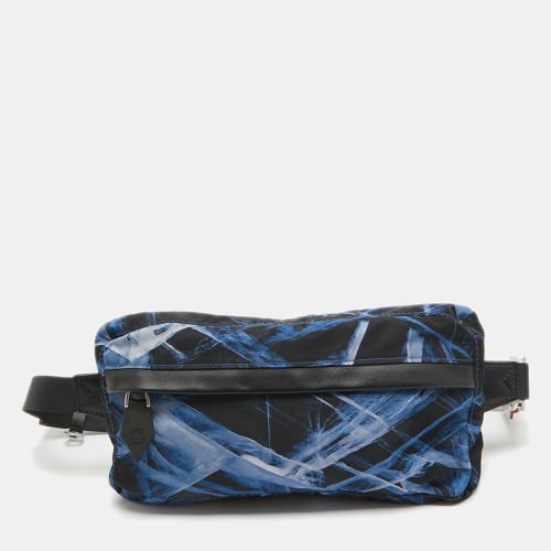 Montblanc Black/Blue Nylon Meisterstuck Selection Glacier Belt Bag - Montblanc - Modalova