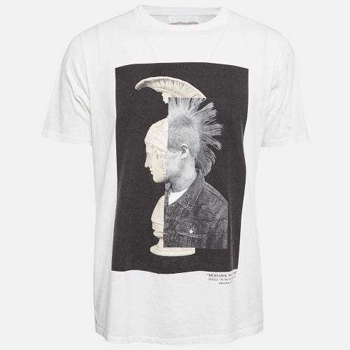 Mohawk Warrior Print Cotton T-shirt L - Neil Barrett - Modalova