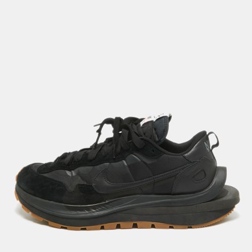 Nike x Sacai Black Leather and Nylon VaporWaffle Black Gum Sneakers Size 46 - Nike x Sacai - Modalova