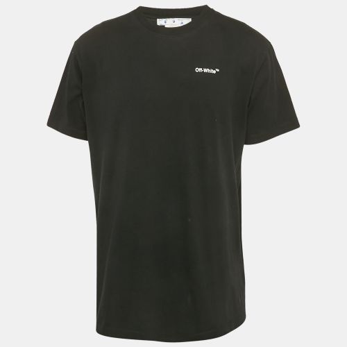 Off-White Black Skull Arrow Print Cotton T-Shirt XS - Off-White - Modalova