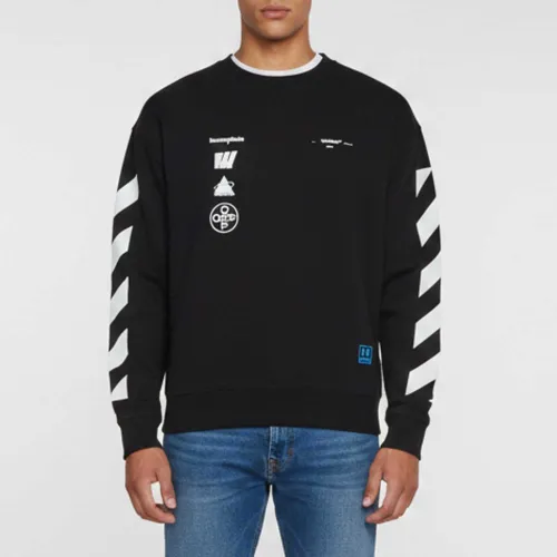 Diag Mariana de Silva Graphic Jersey Sweatshirt S - Off-White - Modalova