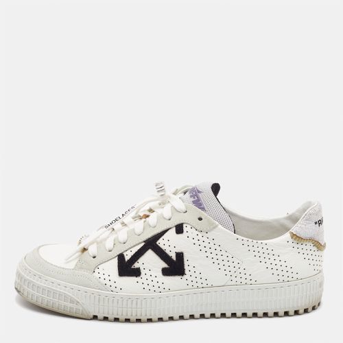 Off-White Leather and Suede -3-0-polo Sneakers Size 41 - Off-White - Modalova