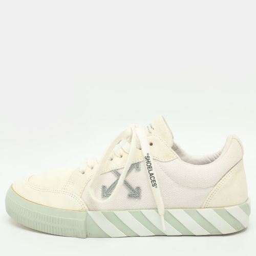 Off- Vulc Size 41 Canvas Low Top Sneakers - Off-White - Modalova