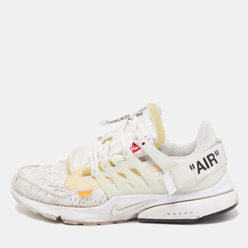 Nike x Off White White Fabric Air Presto Low Trainers Sneakers Size 42.5 - Off-White x Nike - Modalova