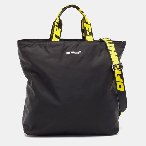 Off-White Black Nylon Hard Core Tote - Off-White - Modalova