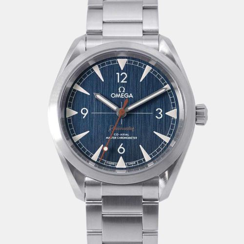 Omega Blue Stainless Steel Seamaster 220.10.40.20.03.001 Automatic Men's Wristwatch 40 mm - Omega - Modalova