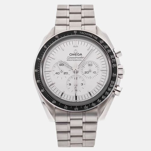 Omega Silver 18k White Gold Speedmaster Moonwatch 310.60.42.50.02.001 Manual Winding Men's Wristwatch 42 mm - Omega - Modalova