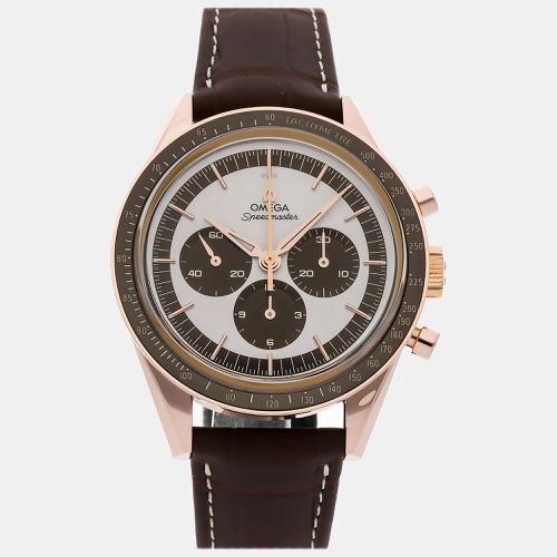 Omega Silver 18k Rose Gold Speedmaster 311.63.40.30.02.001 Manual Winding Men's Wristwatch 39 mm - Omega - Modalova