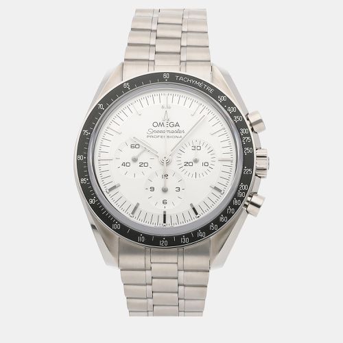 Omega Silver 18k White Gold Speedmaster 310.60.42.50.02.001 Manual Winding Men's Wristwatch 42 mm - Omega - Modalova