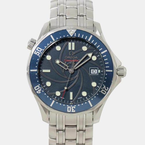 Stainless Steel Seamaster Automatic Men's Wristwatch 41 mm - Omega - Modalova