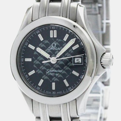 Stainless Steel Seamaster Quartz Men's Wristwatch 26 mm - Omega - Modalova