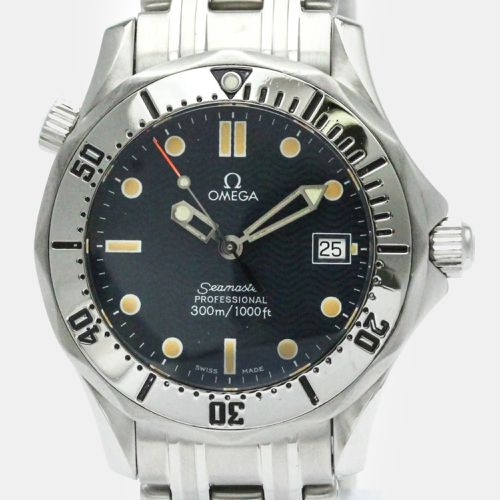 Stainless Steel Seamaster 2562.80 Quartz Men's Wristwatch 36 mm - Omega - Modalova