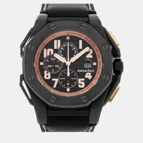 Audemars Piguet Black Titanium Royal Oak Offshore 26378IO.OO.A001KE.01 Automatic Men's Wristwatch 48 mm - Audemars Piguet - Modalova