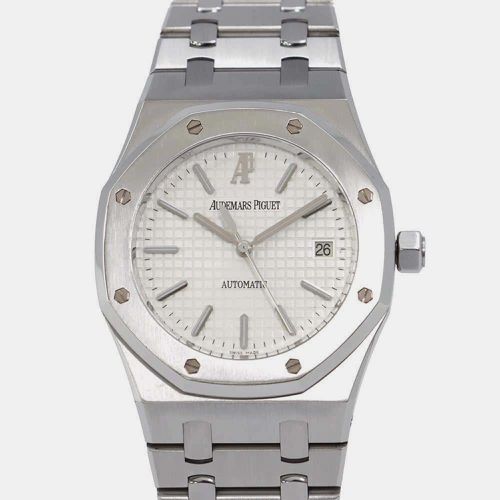 Audemars Piguet Silver Stainless Steel Royal Oak 15300ST.OO.1220ST.01 Automatic Men's Wristwatch 39 mm - Audemars Piguet - Modalova